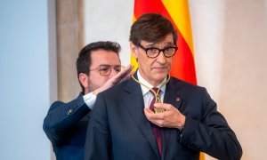 Illa toma posesión como presidente de Cataluña para "unir y servir"