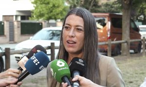 Captura de video de las declaraciones de la portavoz de JxCat en el Congreso, Míriam Nogueras, en las que ha exigido explicaciones por el concierto económico.