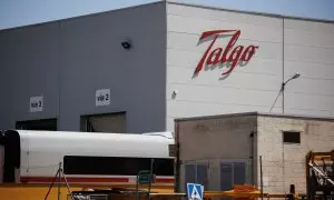 Factoría de Talgo Las Matas, a 27 de agosto de 2024, en Las Rozas, Madrid (España).