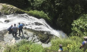 27/08/2024 Las autoridades de Nepal recuperan el cuerpo sin vida de un turista español en un río, a 27 de agosto de 2024.