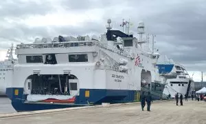 27/08/2024 El barco de Médicos sin Fronteras, Geo Barents, en una fotografía de archivo.