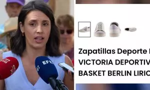 Irene Montero desmonta una absurda crítica por el precio de sus zapatillas: "El zasca ha sonado hasta en Mánchester"