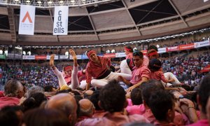 02/10/2022 - Imatge del concurs de castells del 2022.