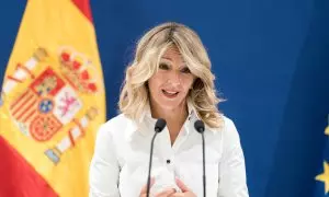 La vicepresidenta segunda del Gobierno y ministra de Trabajo y Economía Social, Yolanda Díaz, en una imagen de archivo.