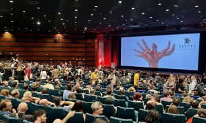 Espectadors del Festival de Sitges a l'auditori, l'any passat