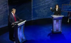 La candidata demócrata a la Casa Blanca, Kamala Harris, y el candidato republicano, Donald Trump, se han enfrentado a su primer debate electoral.