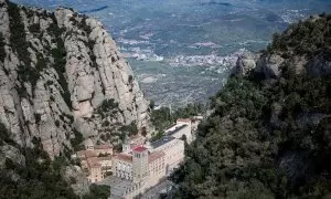 13/09/2024 El monasterio de Montserrat, en Monistrol de Montserrat (Barcelona), en una foto de archivo.