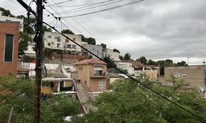 La zona vella del barri de Torre Baró de Barcelona.