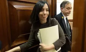 Mercedes González, en el Congreso.