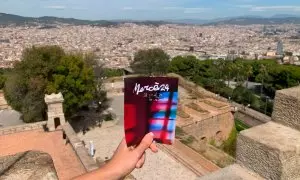 Cartell de la Mercè al Castell de Montjuïc