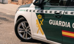 Un coche de la Guardia Civil, a 5 de junio de 2024, en Toledo, Castilla-La Mancha.