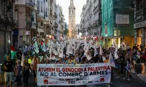 Las manifestaciones propalestinas recorrerán más de 40 ciudades este fin de semana