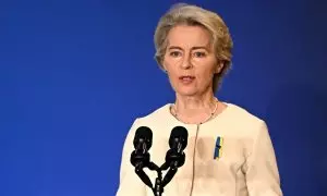 La presidenta de la Comisión Europea, Ursula von der Leyen, en una imagen de archivo.