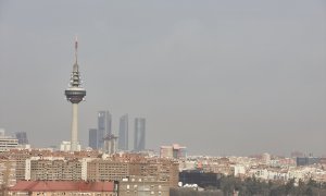 Boina contaminación de Madrid