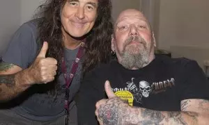 Steve Harris Paul Di'Anno