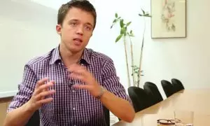 Iñigo Errejón durante una entrevista con 'Público' en 2016.