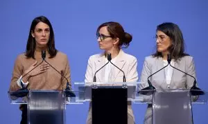 Mónica García, Rita Maestre, Manuela Bergerot