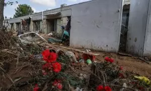 Estragos ocasionados por la DANA, a 6 de noviembre de 2024, en Picanya, València.