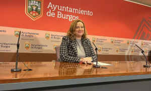 La alcaldesa de Burgos, Cristina Ayala, en una imagen de archivo.