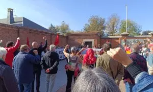 Acto republicano en Cementerio del Este fusilados franquismo