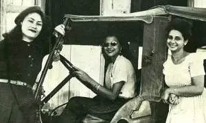 Foto de las tres hermanas Mirabal Patria Minerva y María Teresa, más conocidas como Las Mariposas.