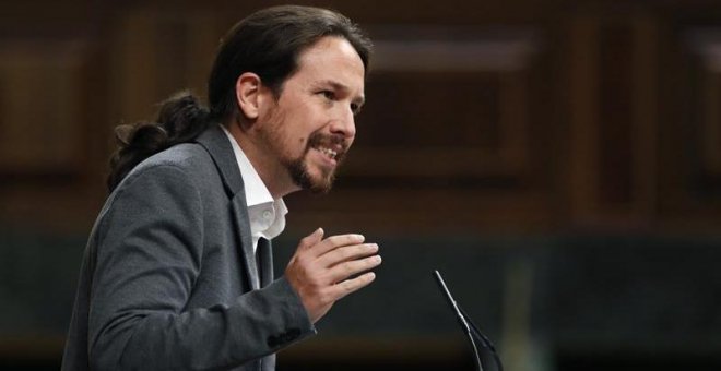Iglesias celebra que la "torpeza" del Gobierno le haya impedido vetar su ley de regla de gasto