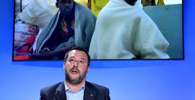 Salvini se enzarza con la ONU y la Iglesia católica