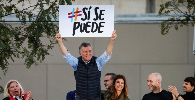 Macri busca la segunda vuelta en Argentina ante la unidad del peronismo