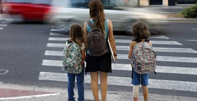 El adiós al coche para lograr entornos escolares más saludables y tejer lazos sociales