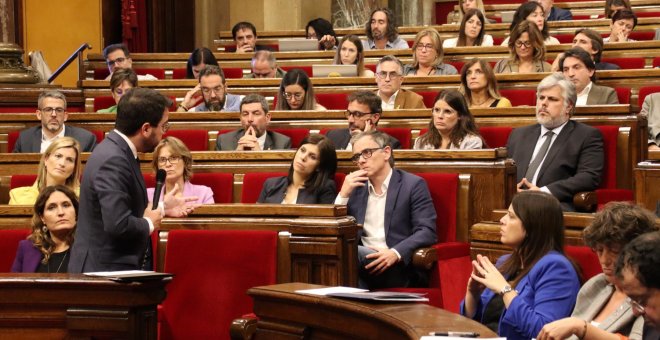 Aragonès, a Junts: "Quiero que este Govern continúe, hay margen para llegar a acuerdos"