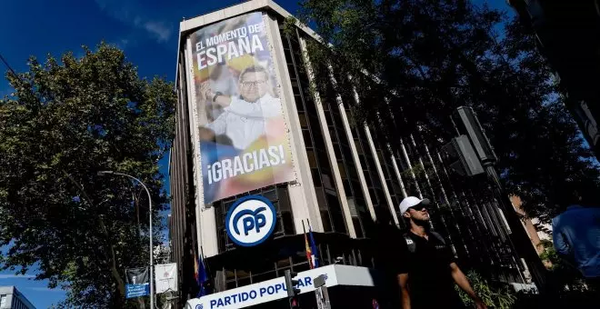 El Supremo confirma la condena al PP como responsable civil en el caso de los 'papeles de Bárcenas'