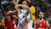 El Real Madrid no acusa el cansancio y se impone al Lokomotiv Kuban