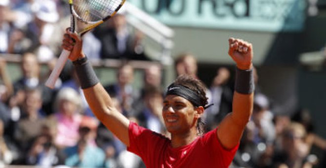 Nadal doblega a Ferrer y alcanza su séptima final