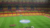 Clamor independentista en el Camp Nou