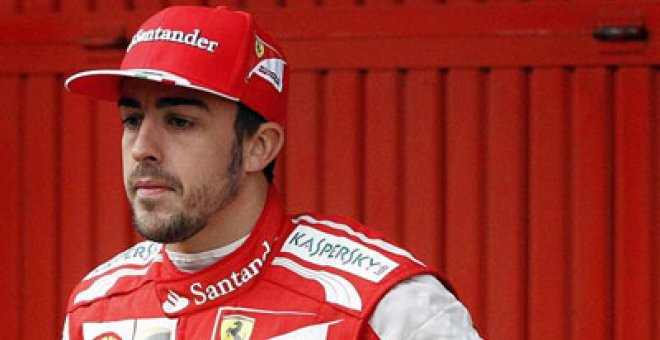Con el '14', Fernando Alonso