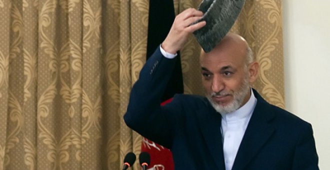 Karzai decide negociar con los talibanes