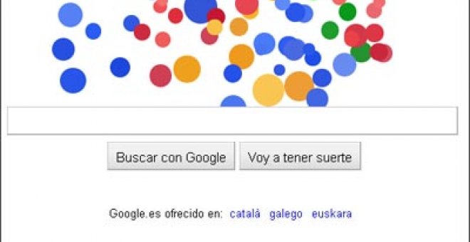 Google se llena de círculos de colores