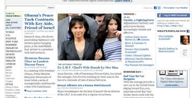 'Spain' es la palabra más buscada en la web de 'The New York Times'