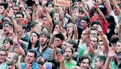 Protestas en Valencia por la actuación policial