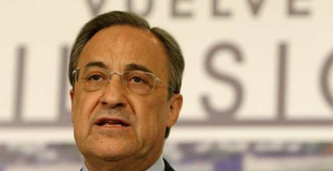 Florentino: "Me gustaría tener a Messi en el Madrid"