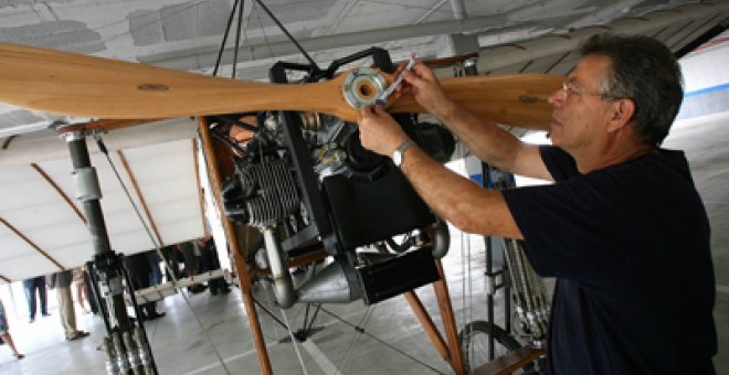 Cien años del primer vuelo a motor español