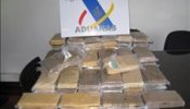 La Guardia Civil interviene 320 kilos de cocaína en un control rutinario