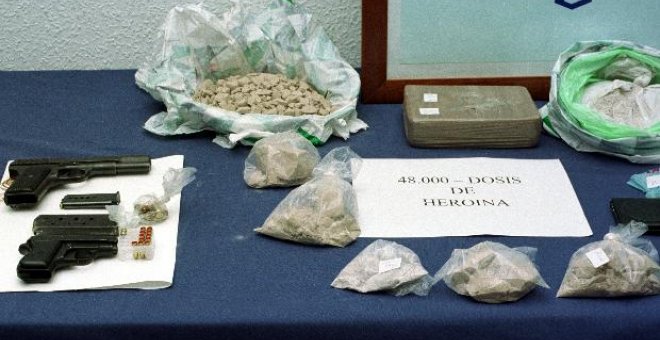 Trece detenidos en una operación antidroga en el Gurugú y el casco antiguo de Badajoz