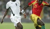 Ghana sufre para vencer (2-1) a Guinea en el arranque de la Copa de África