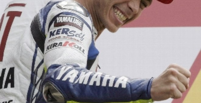 Valentino Rossi llega al Gran Premio de Italia al frente del campeonato