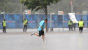 La lluvia y el viento amenazan el Rusia-España