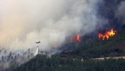 El incendio en Sierra de Gata afecta a 5.000 hectáreas y obliga a evacuar a unos 1.500 vecinos