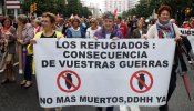 Las concentraciones solidarias con los refugiados se extienden por varias ciudades españolas