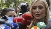 Cifuentes le cuelga al PP la medalla de oro de la atleta Ruth Beitia