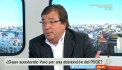 Vara dice que la decisión de no contar con independentistas para llegar al Gobierno "no es revisable"